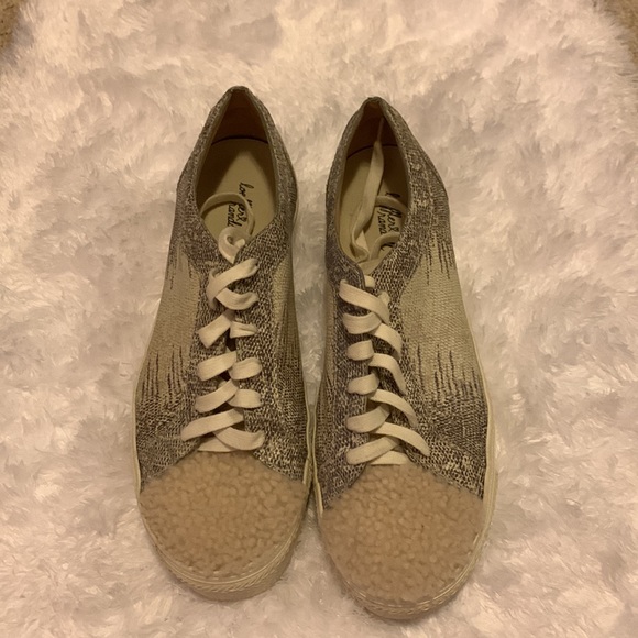 LoefflerRandall Miko Shearling Platform Sneakers Womens  size 11 - Picture 8 of 9